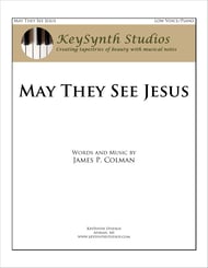 May They See Jesus Vocal Solo & Collections sheet music cover Thumbnail